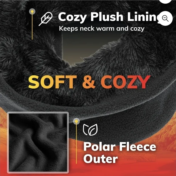 Heated Neck Warmer -7hour 3heat settings. NIB - Picture 5 of 7